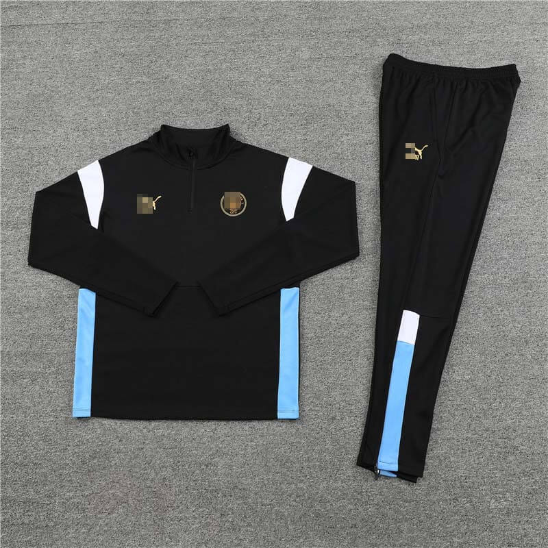Sudadera de Entrenamiento Manchester City Negro/Blanco 2023/2024